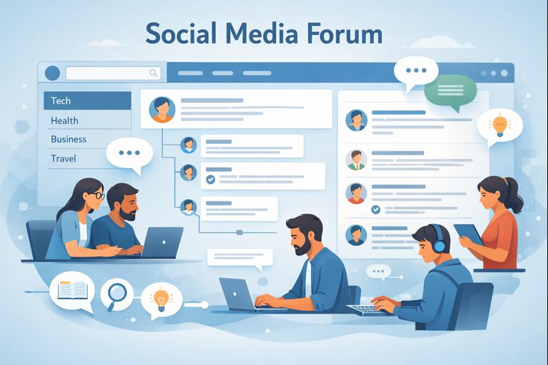 social media forum