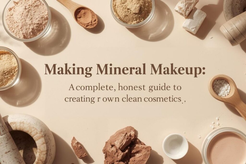 making mineral makeup