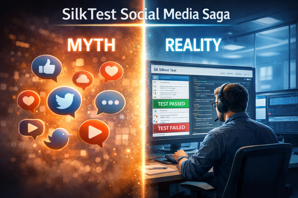 SilkTest Social Media Saga