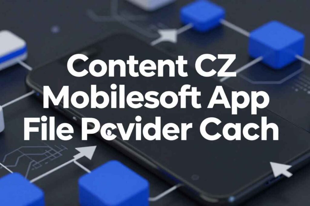 Content CZ Mobilesoft App Block File Provider Cach