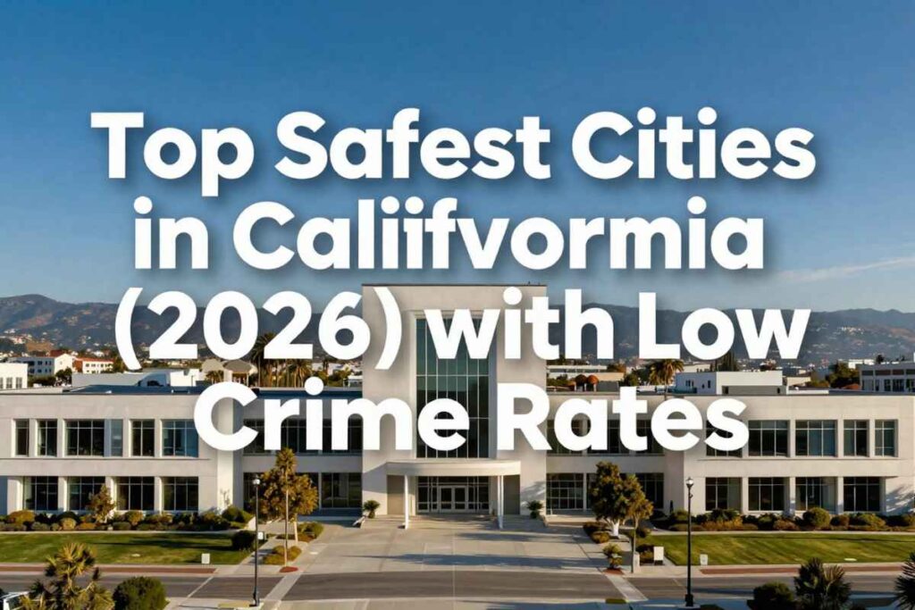 safest cities in california