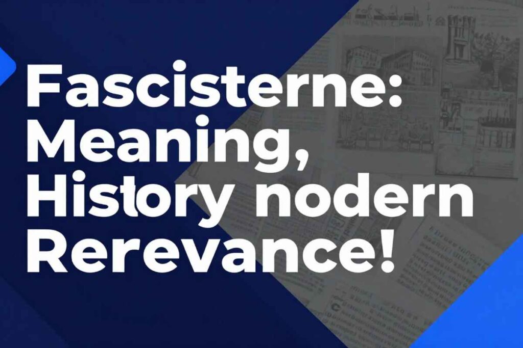 fascisterne